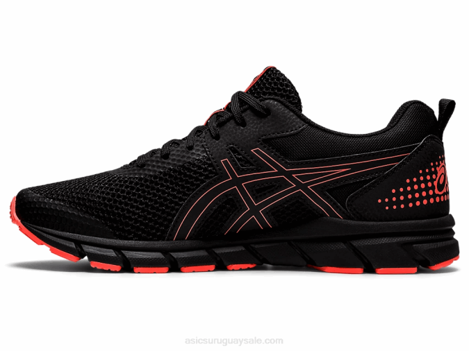 Asics gel 33 2LVJ896 Zapatillas Negro Coral Relámpago - Image 4