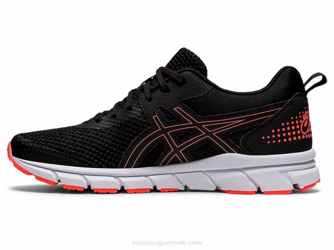 Asics gel-33 Calzado Deportivo Negro Coral Relámpago - Image 4