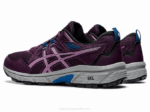 Asics Gel 8 Ciruela Oscuro y Negro Rendimiento Deportivo - Image 3