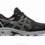 Asics gel 8 deportivas negras y marfil