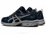 Asics Gel 8 Zapatillas Azul Francés Plata Pura - Image 3