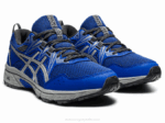 Asics gel 8 zapatillas azul lapislázuli y plata pura - Image 2