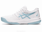 Asics Gel 8 Zapatillas Deportivas Blancas y Azules - Image 4