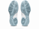Asics Gel 8 Zapatillas Deportivas Blancas y Azules - Image 7