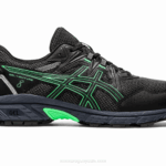 Asics gel 8 zapatillas deportivas negro hoja nueva