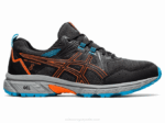Asics Gel 8 Zapatillas Negro Naranja Rendimiento Superior