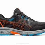 Asics Gel 8 Zapatillas Negro Naranja Rendimiento Superior