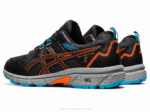 Asics Gel 8 Zapatillas Negro Naranja Rendimiento Superior - Image 3