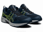 Asics gel 8 zapato deportivo azul francés verde peligro - Image 2