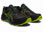 Asics Gel 9 Zapatillas Ralladura Lima Negra para Atletas - Image 2