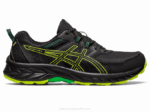 Asics Gel 9 Zapatillas Ralladura Lima Negra para Atletas