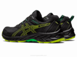 Asics Gel 9 Zapatillas Ralladura Lima Negra para Atletas - Image 3