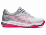 Asics gel camafeo gris glaciar rosa para correr