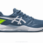 Asics Gel Challenger 13 Arcilla Acero Azul Blanco Tenis Profesional