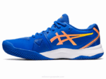 Asics gel challenger 13 arcilla azul atún melocotón rendimiento tenis - Image 4