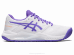 Asics Gel Challenger 13 Arcilla Blanco Amatista Rendimiento Superior