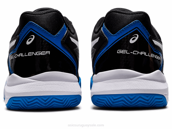Asics Gel Challenger 13 Arcilla Negro Azul Eléctrico Zapatillas de Tenis - Image 5