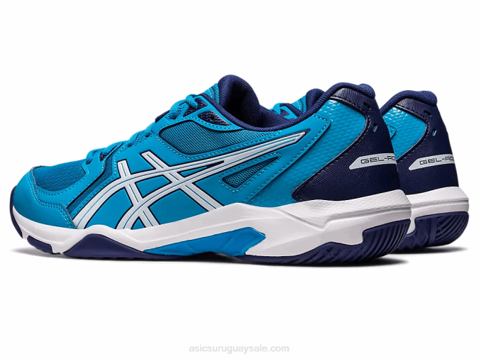 Asics gel-cohete 10 zapatillas azul y blanco para correr - Image 3