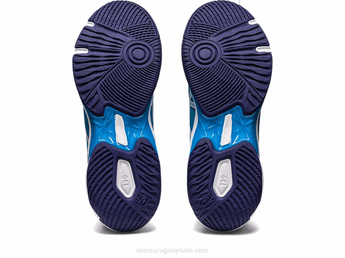 Asics gel-cohete 10 zapatillas azul y blanco para correr - Image 7