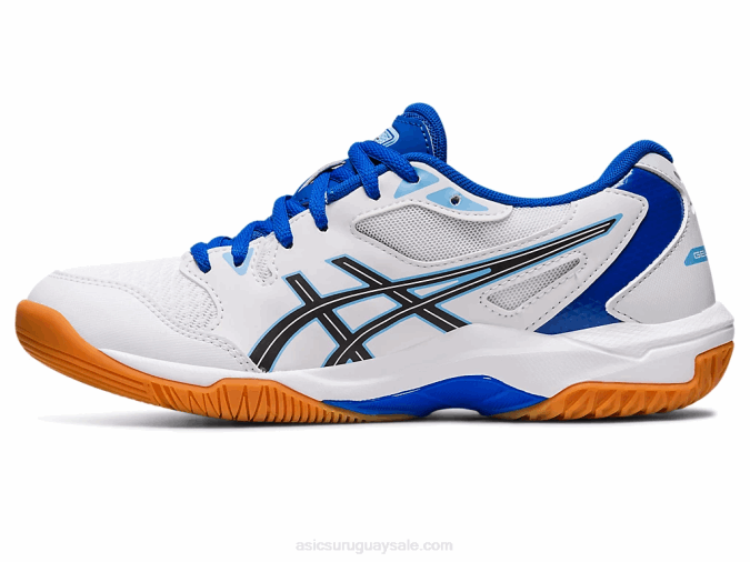 Asics gel-cohete 10 zapatillas blancas azul ártico rendimiento y comodidad - Image 4