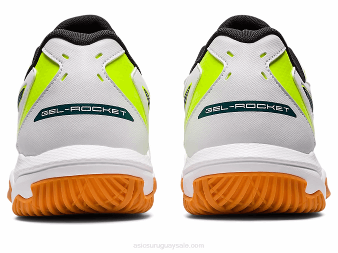 Asics gel-cohete 10 zapatillas blancas pino aterciopelado estilo y confort - Image 5