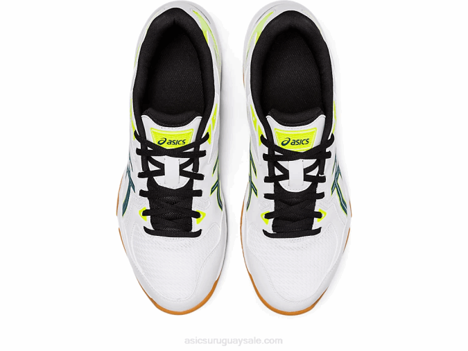 Asics gel-cohete 10 zapatillas blancas pino aterciopelado estilo y confort - Image 6