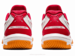 Asics gel cohete 10 zapatillas blancas rojas rendimiento alto - Image 5