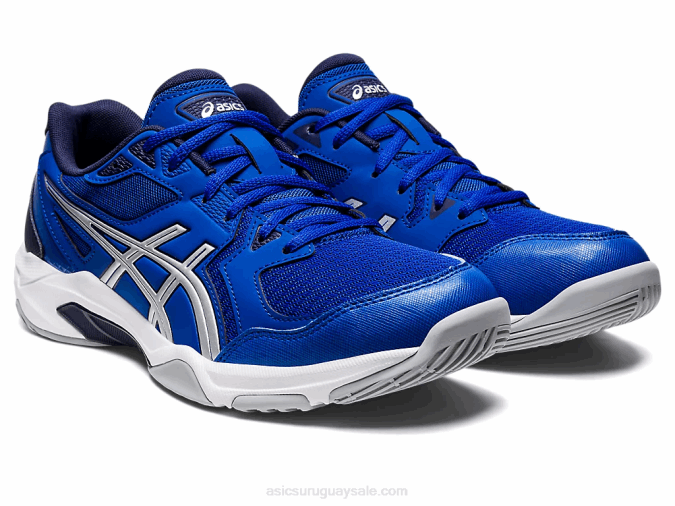 Asics gel-cohete 10 zapatillas deportivas azul plata rendimiento alto - Image 2