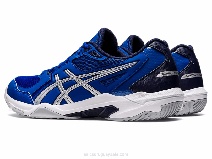Asics gel-cohete 10 zapatillas deportivas azul plata rendimiento alto - Image 3