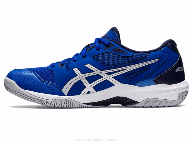 Asics gel-cohete 10 zapatillas deportivas azul plata rendimiento alto - Image 4