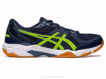 Asics Gel Cohete 10 Zapatillas Medianoche Verde Peligro