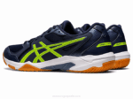 Asics Gel Cohete 10 Zapatillas Medianoche Verde Peligro - Image 3