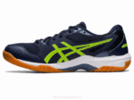 Asics Gel Cohete 10 Zapatillas Medianoche Verde Peligro - Image 4