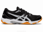Asics Gel Cohete 10 Zapatillas Negras Rápidas y Cómodas