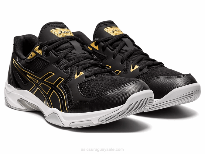 Asics gel-cohete 10 zapatillas negras y doradas de alto rendimiento - Image 2
