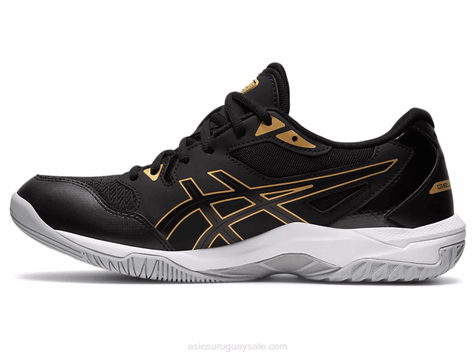 Asics gel-cohete 10 zapatillas negras y doradas de alto rendimiento - Image 4