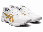 Asics gel-cohete 10 zapatillas oro blanco ultra ligeras - Image 2
