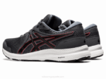Asics Gel Conten 7 Extra Ancho Gris Rojo Deportivo - Image 3