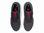 Asics Gel Conten 7 Extra Ancho Gris Rojo Deportivo - Image 5