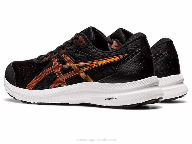 Asics gel-conten 8 extra ancho negro cherry confort y estilo - Image 3