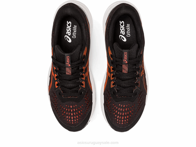 Asics gel-conten 8 extra ancho negro cherry confort y estilo - Image 6