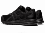 Asics Gel Contend 8 Extra Ancho Negro Gris Comfort y Estilo - Image 3