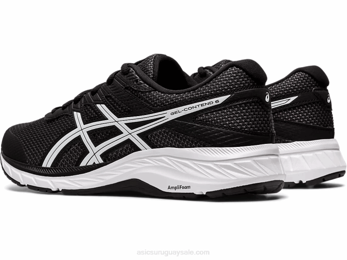Asics gel contender 6 gris grafito y blanco con soporte y comodidad - Image 3