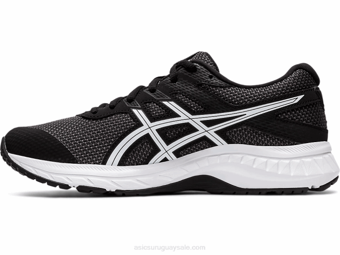Asics gel contender 6 gris grafito y blanco con soporte y comodidad - Image 4