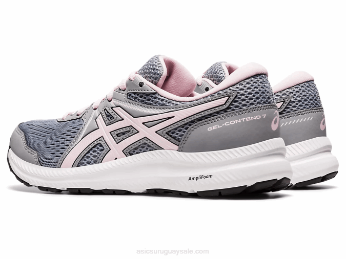 Asics gel contender 7 ancho 2LVJ4016 yeso sal rosa deportiva - Image 2