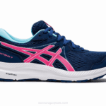 Asics Gel Contender 7 Zapatillas Azul Medianoche Rosa Fuerte
