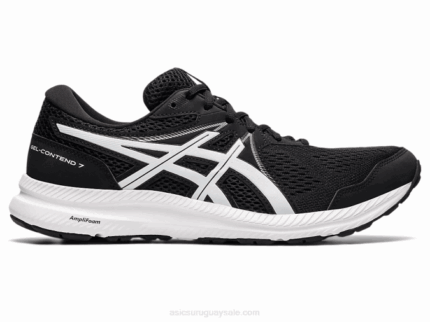 Asics gel-contender 7 zapatillas deportivas blancas y negras