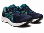 Asics Gel Contender 7 Zapatillas Medianoche Pino Terciopelo - Image 2