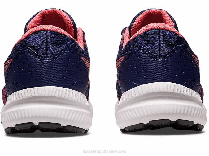 Asics Gel Contender 8 Azul Índigo y Papaya para Correr - Image 5