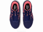 Asics Gel Contender 8 Azul Índigo y Papaya para Correr - Image 6